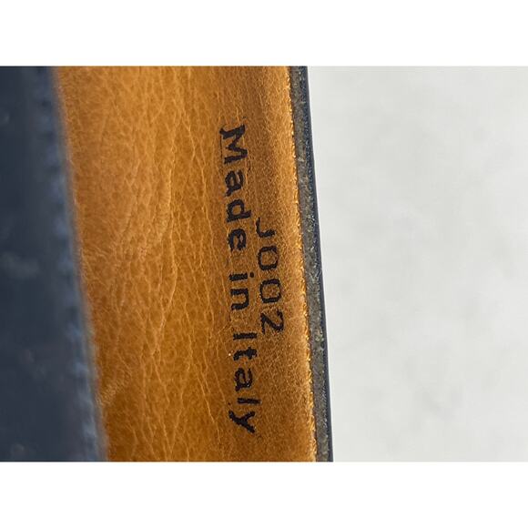 Coach Vintage Black Mini Heels Women's Size 7M Italy Chunky Heel - Picture 9 of 12